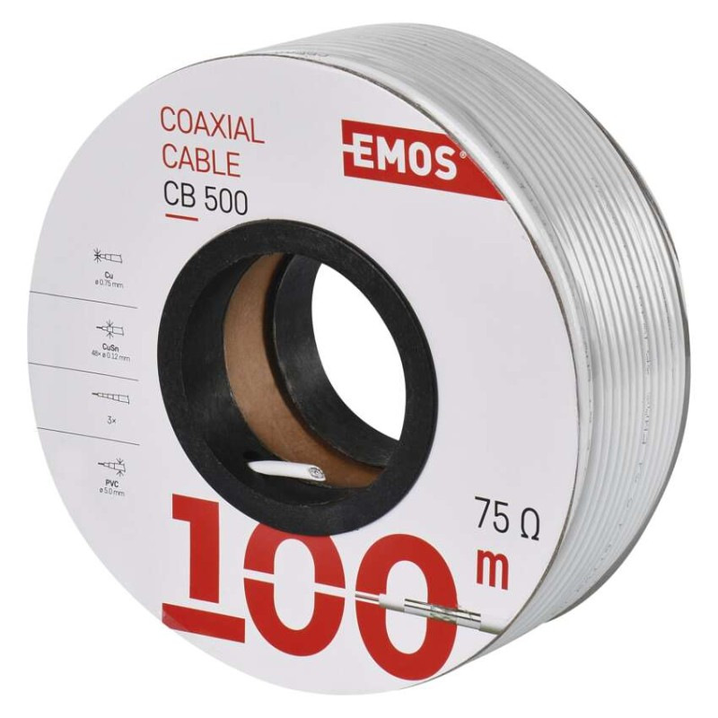 KABEL KOAX.CB500 100M 4