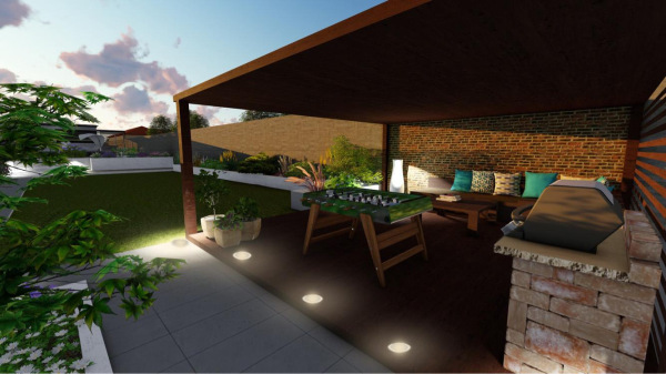 LED vonkajšie podlahové svetlo 1,5W / IP67 FL105 / 2800K - LFL114 1