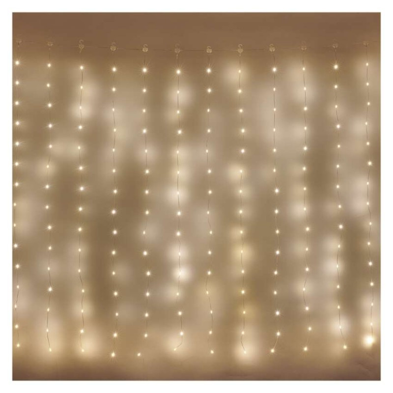 180LED NANO CURTAIN MF 1.7X1,5M WW 12