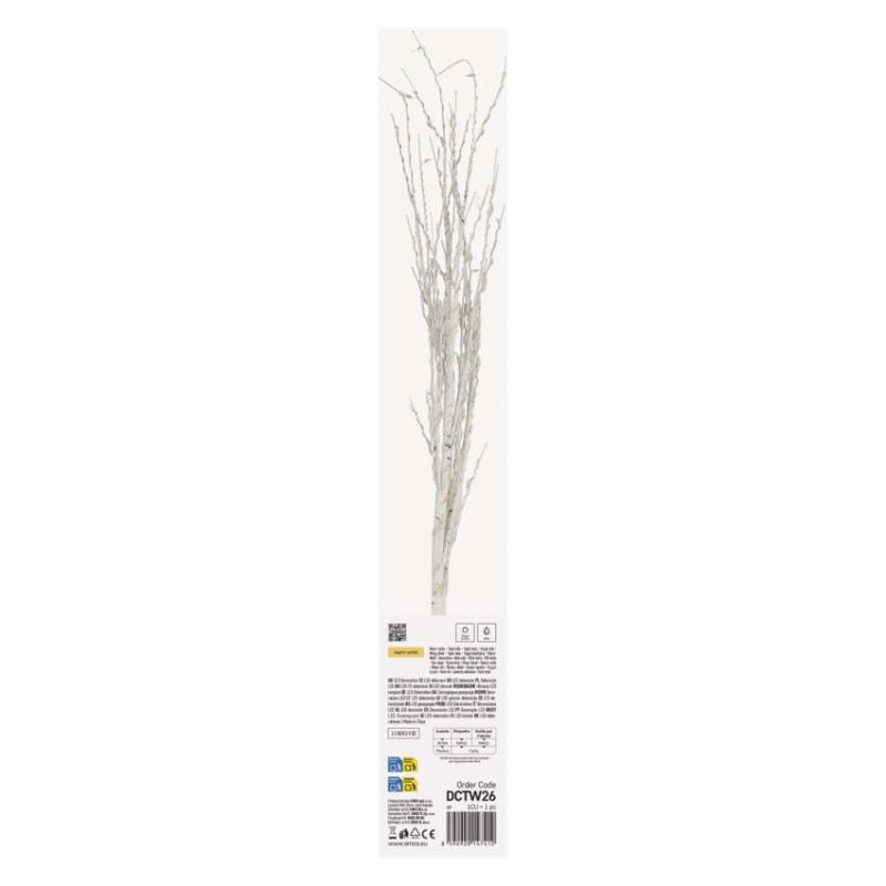 100LED BIRCH BRANCH WW SET 2 PCS 5
