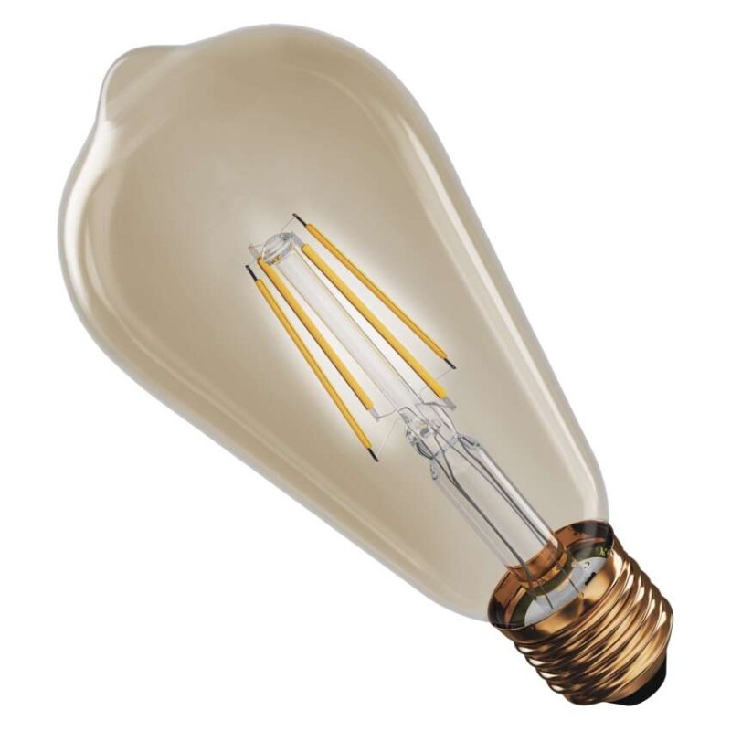 LED VNT ST64 4,5W(40W) 420lm E27 WW+ 7