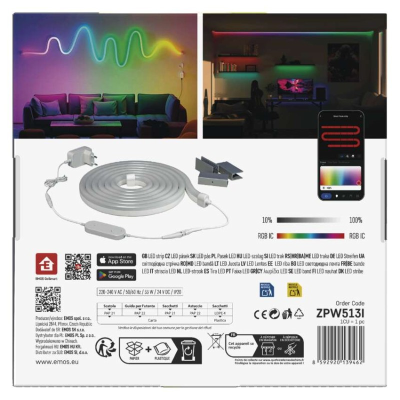 GOSMART LED NEON STRIP 5M 9