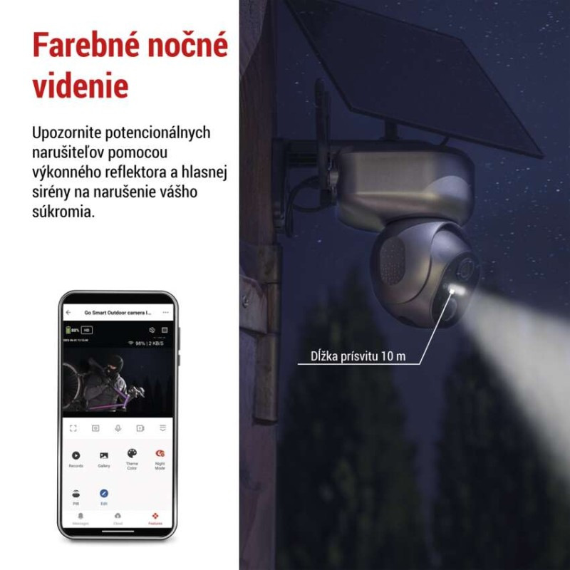 GOSMART IP KAMERA VENKOVNÍ 4G LTE IP-60 4