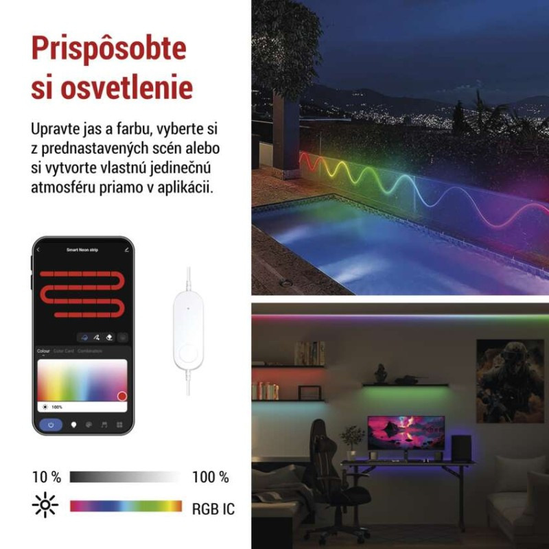 GOSMART LED NEON STRIP 3M 2
