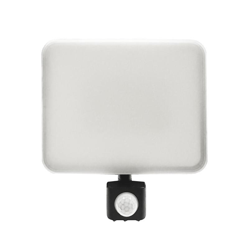 Vonkajší čierny LED reflektor so senzorom 50W / 4000K - LF7024S 12