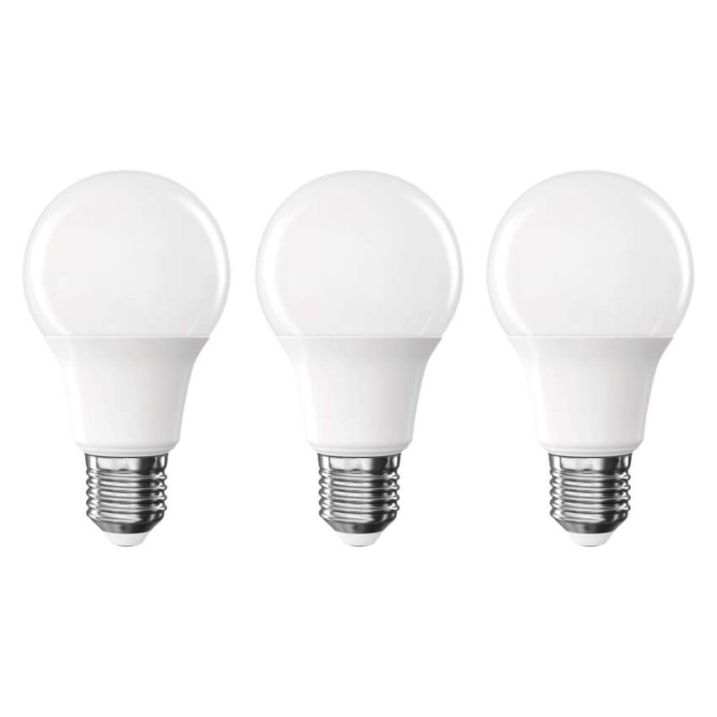 LED BASIC A60 8,8W(60W) 806lm E27 NW 3PC 2
