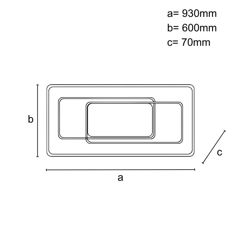 LED lampa s diaľkovým ovládačom 160W - J1341/WB 8