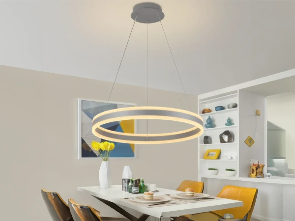 LED závesná lampa + diaľkový ovládač 85W - J4315/S 4