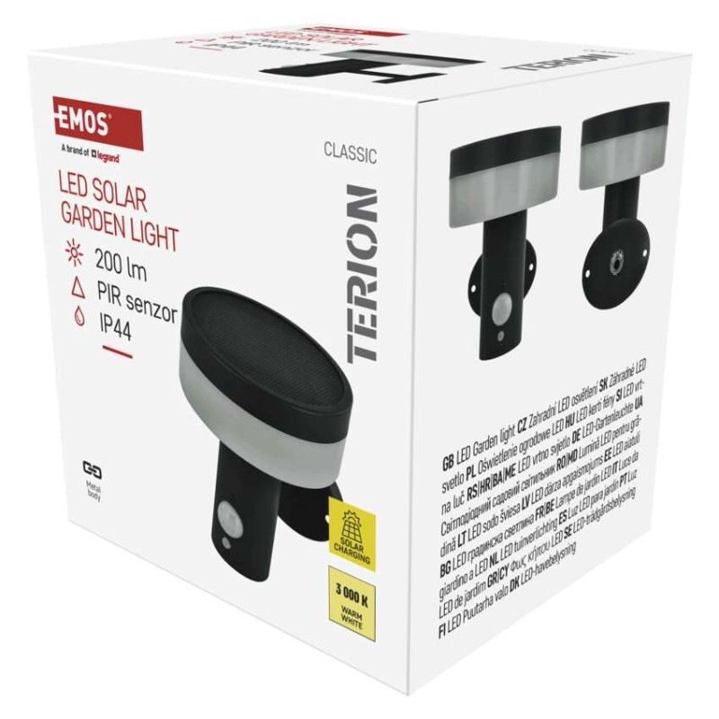 LED ZAHRADNÍ SVÍTIDLO,IP44,SOLÁRNÍ,NÁSTĚ 7