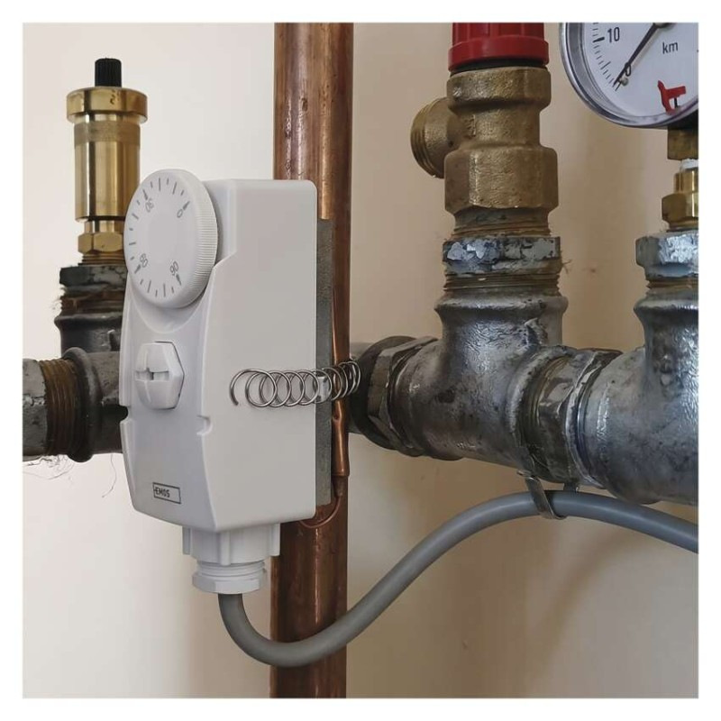 Termostat príložný manuálny 0-90°C P5681 EMOS 4