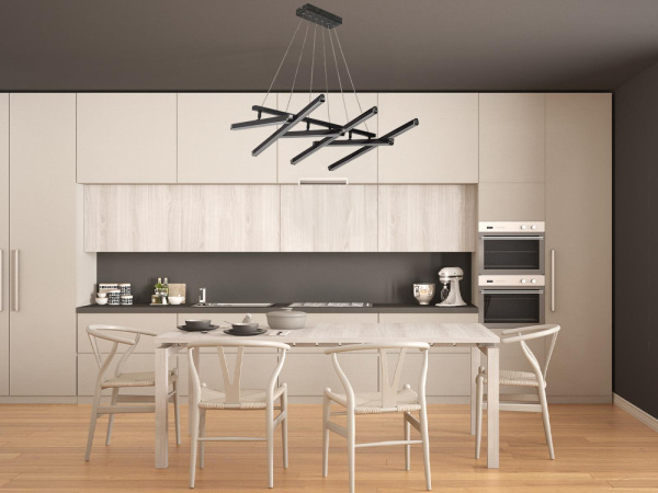 LED závesné svietidlo s diaľkovým ovládačom 90W - J3374/BCH 8