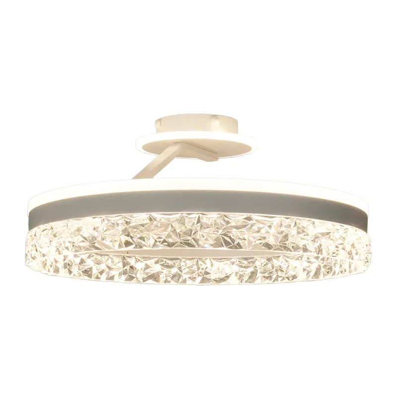 LED luxusné stropné krištáľové svietidlo s diaľkovým ovládačom 85W - TA1306/W 1