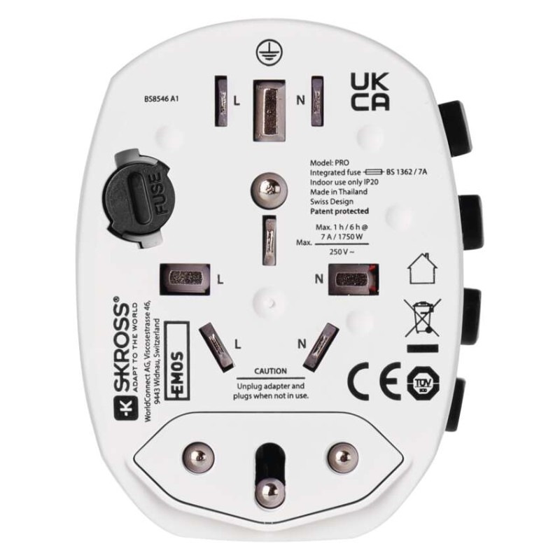 CESTOVNÍ ADAPTOR P0056N BÍLÝ 2