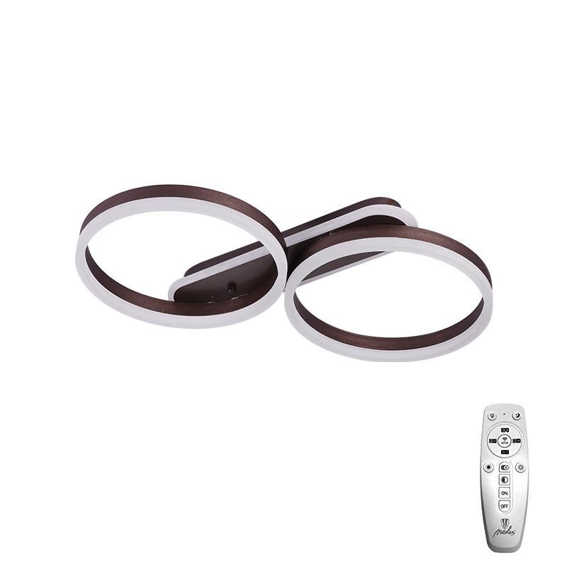 LED stropné svietidlo s diaľkovým ovládačom 60W - J3362/BR 4