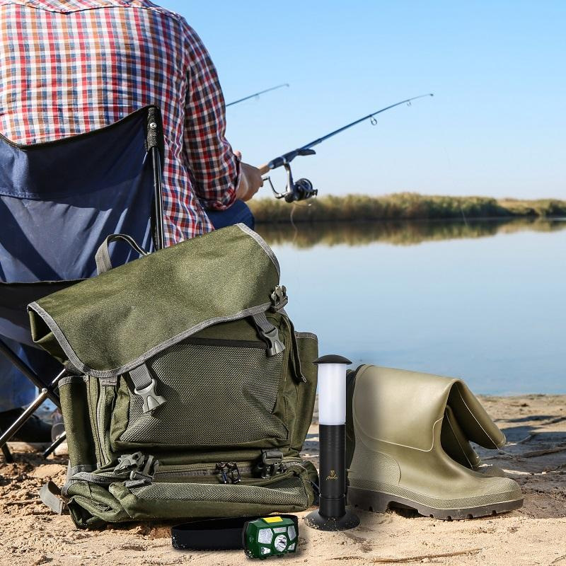 LED prenosná kempingová lampa - FCL02 14