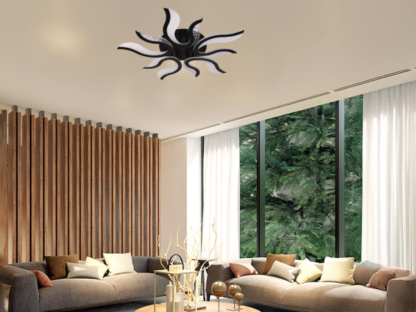 LED stropná lampa + diaľkový ovládač 65W - J3317/B 3