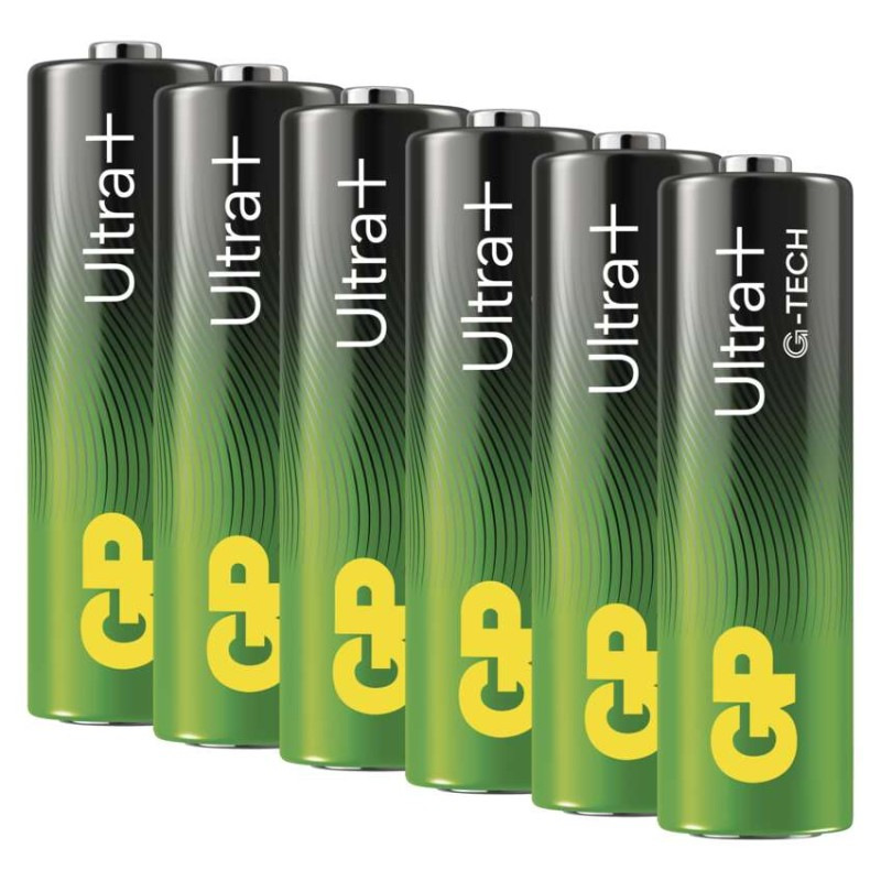 GP alkalická baterie Ultra Plus AA (LR6) 1