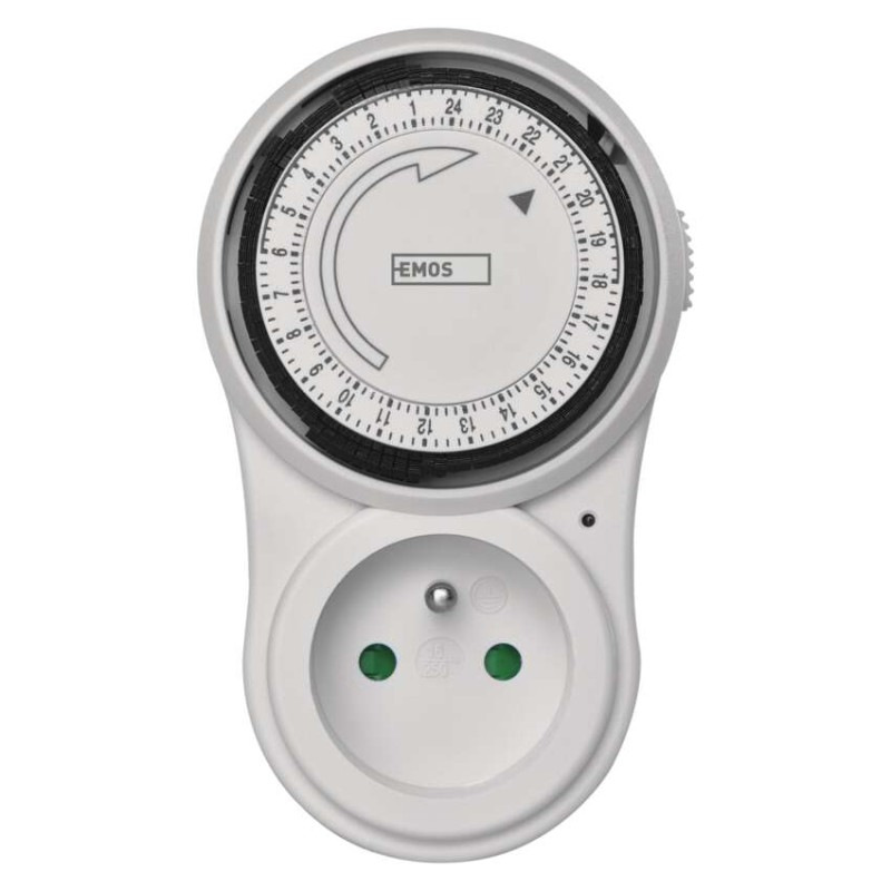 Spínacie hodiny 6D/2A mechanické P5503