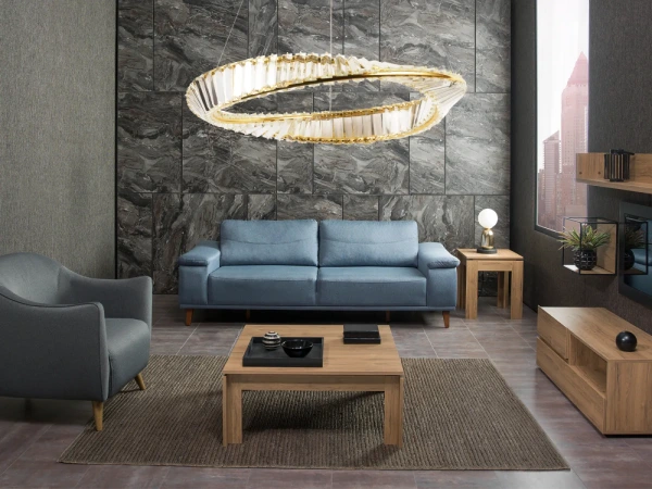 LED krištáľové svietidlo + diaľkový ovládač 40W - J6349/GCH 8