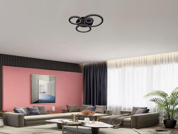 LED stropný luster + diaľkový ovládač 120W - J3338/B 2