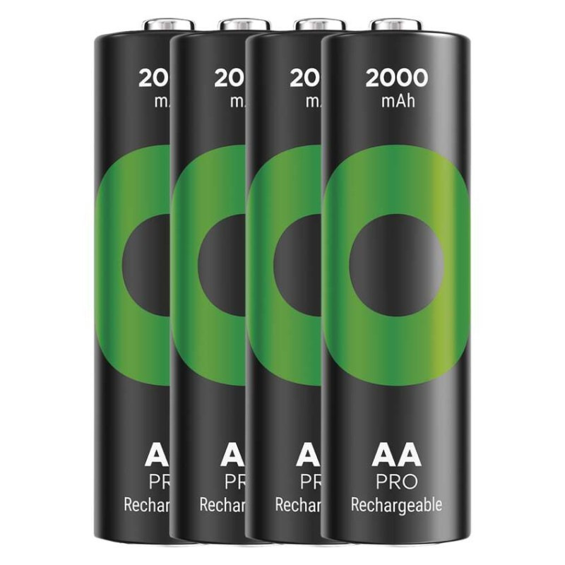 GP nab. bat. Pro P461 + 4× AA Rec Pro + 14