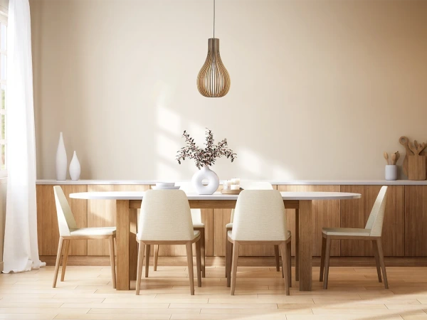 Závesný luster z masívneho dreva E27 / 310 - WRE091 4