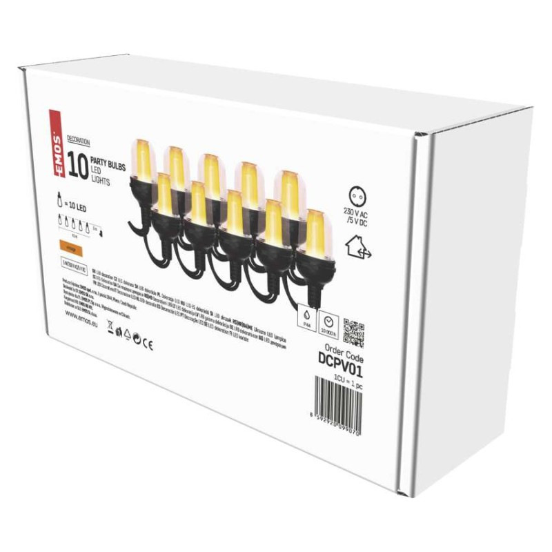 VIANOCE party girlanda 100LED IP44 VNT  DCPV01