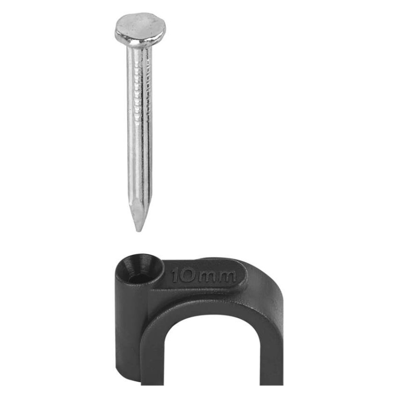 Príchytka na kábel 10MM čierna (bal.50ks) A2825 7