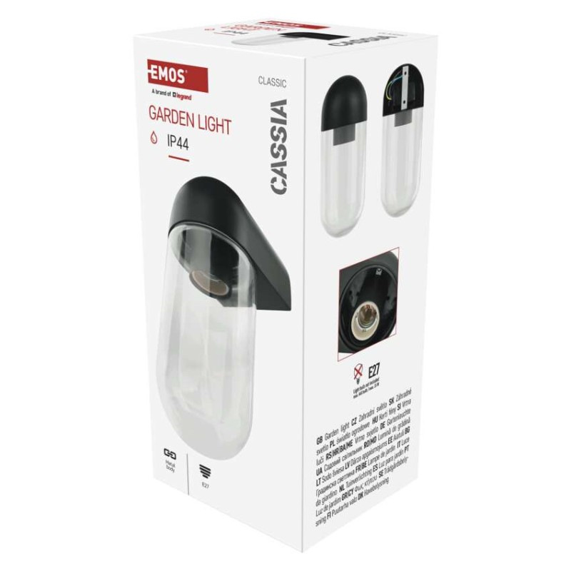 LED ZAHRADNÍ SVÍTIDLO,E27,IP44,MAX 15W,N 6
