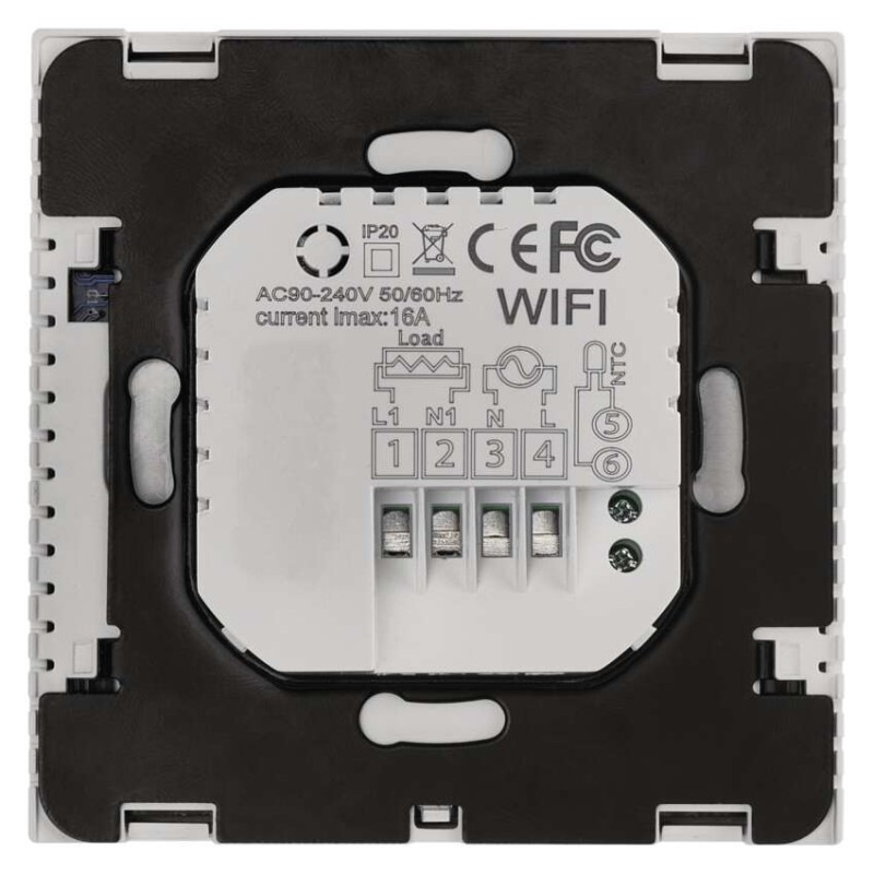 Termostat podlahový programovateľný GoSmart WIFI  P56201UF 9