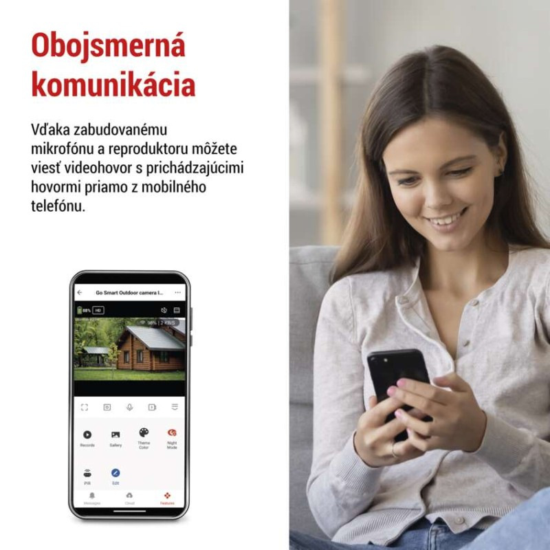 GOSMART IP KAMERA VENKOVNÍ 4G LTE IP-60 6