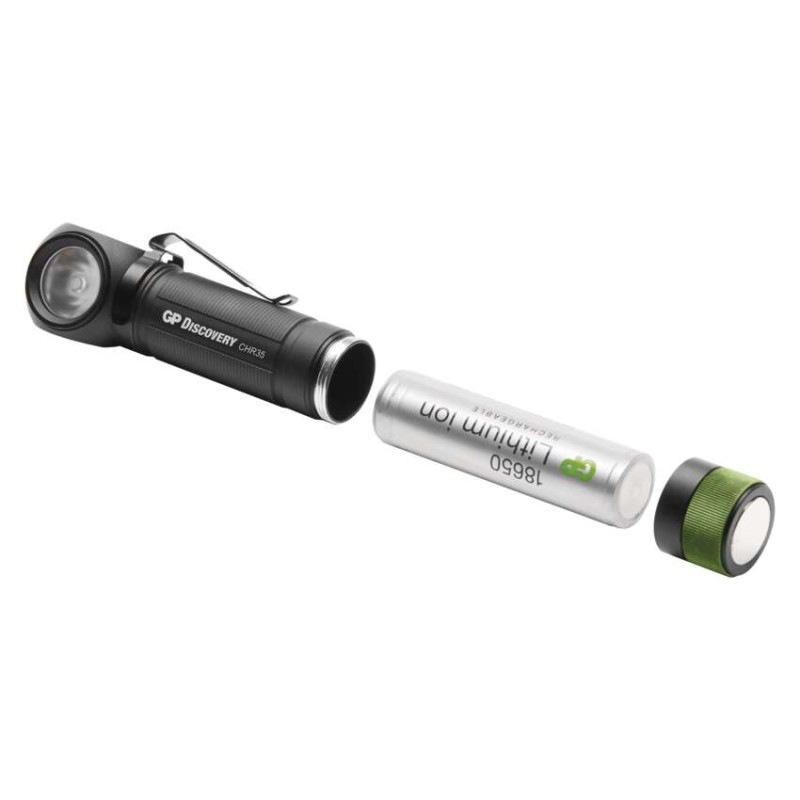 Svietidlo LED nabíjacia čelovka GP Discovery CHR35, 600 lm EMOS 13