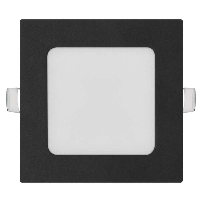 LED panel vstavaný štvorec NEXXO 7W, čierny  ZD2323 5
