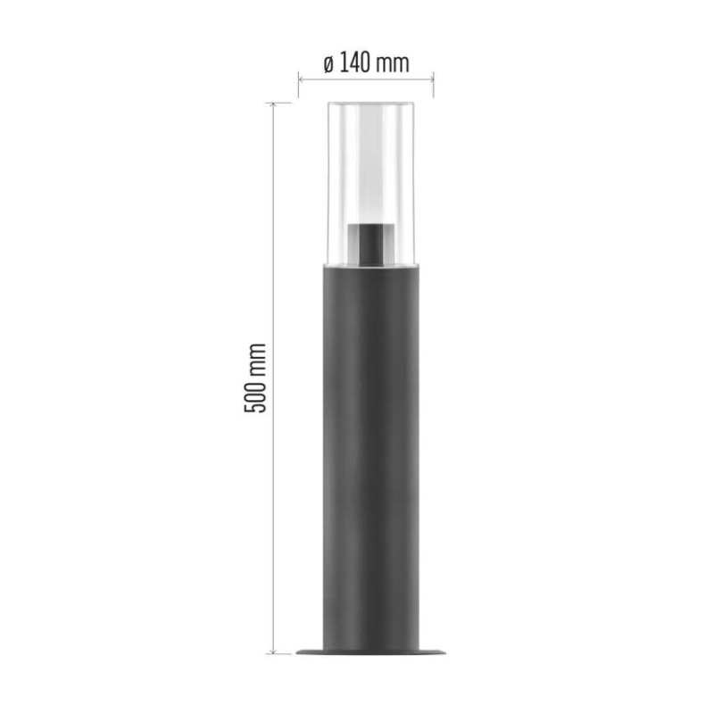 LED ZAHRADNÍ SVÍTIDLO,E27,IP44,MAX 15W,S 5