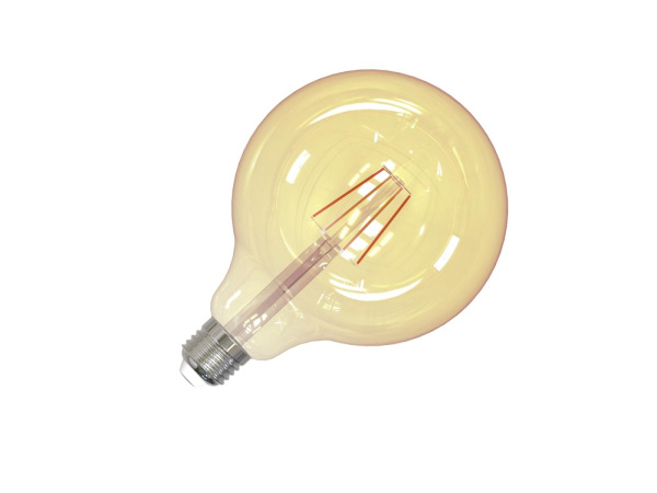 LED dekoratívna žiarovka / filament 4W VINTAGE- G125 / E27 / 2000K - ZAF102 6