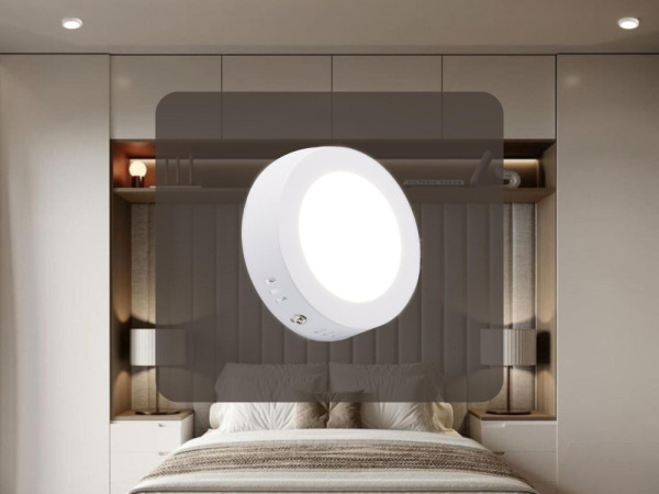 LED prisadený panel 6W / PRSF / SMD / 4000K / WH - LPL321 4