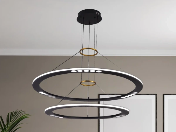 LED závesné svietidlo na lanku + diaľkový ovládač 90W - J7302/B 8