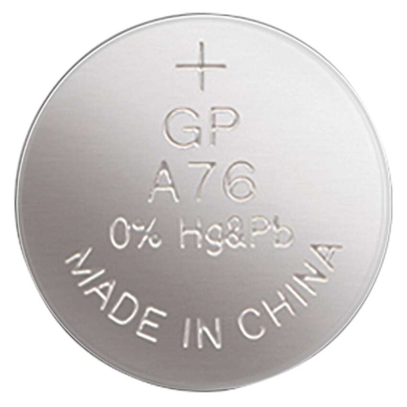 GP alkalická kn. baterie A76F (LR44) 2BL