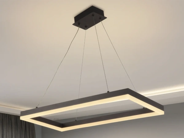 LED závesná lampa na lanku + diaľkový ovládač 40W - J4322/B 7