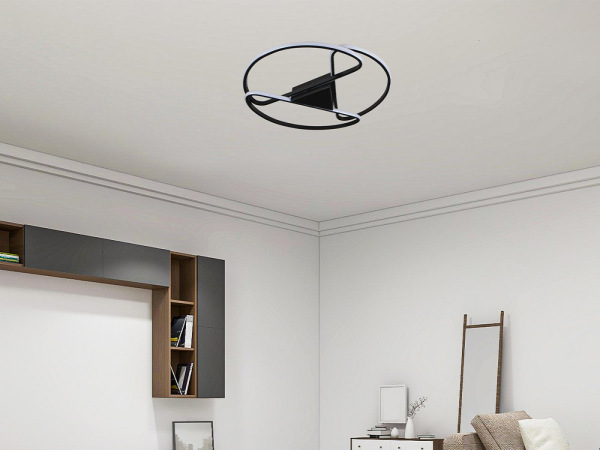 LED stropné svietidlo s diaľkovým ovládačom 75W - TA1311/B 12