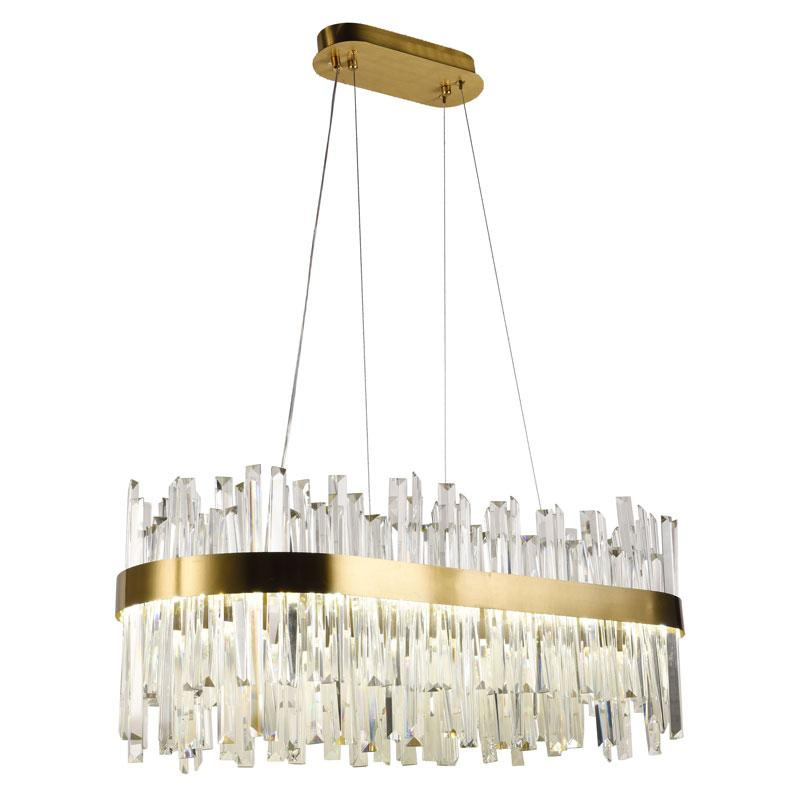 LED krištáľové svietidlo + diaľkový ovládač 90W - J6334/C 5