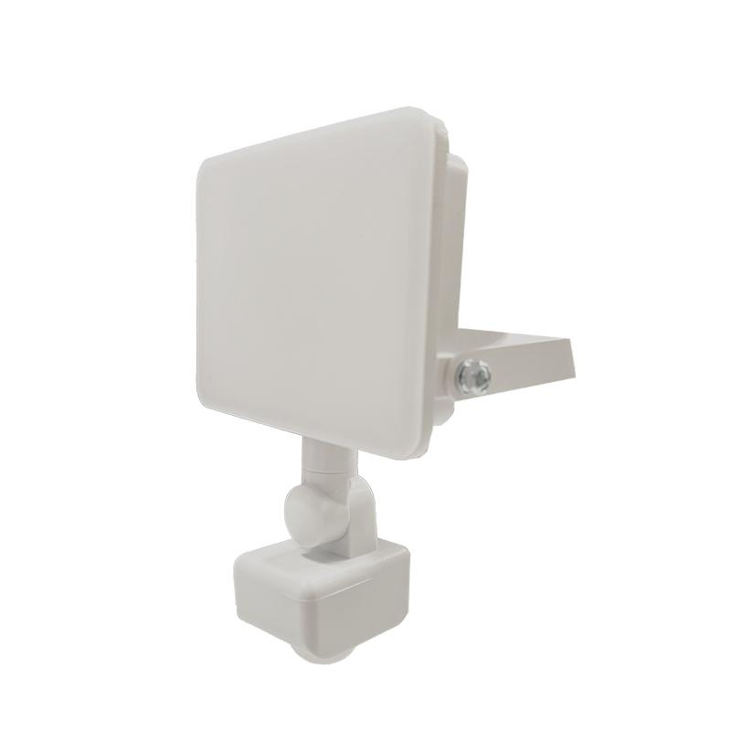 Vonkajší biely LED reflektor so senzorom 10W / 4000K - LF7121S 14