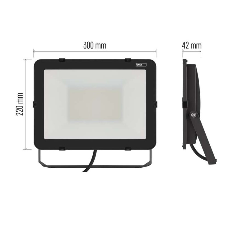 LED REFLEKTOR PROFI 100W 11000LM 4