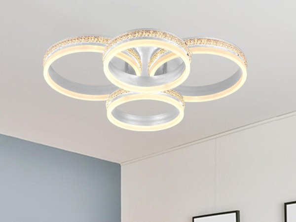 LED stropné svietidlo s diaľkovým ovládačom 150W - J3354/W 1