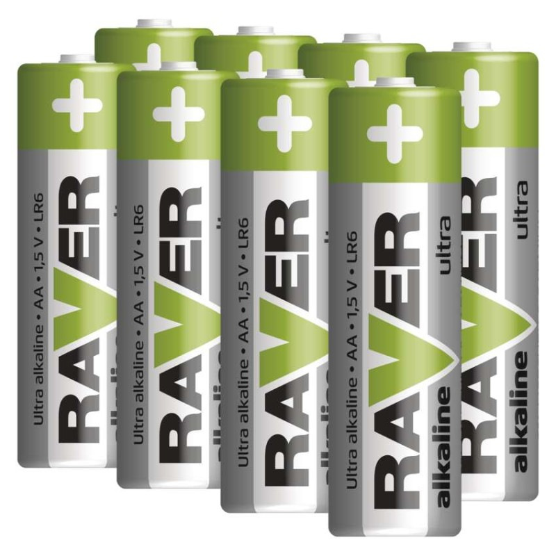 Raver Alkaline Battery LR6 AA 4