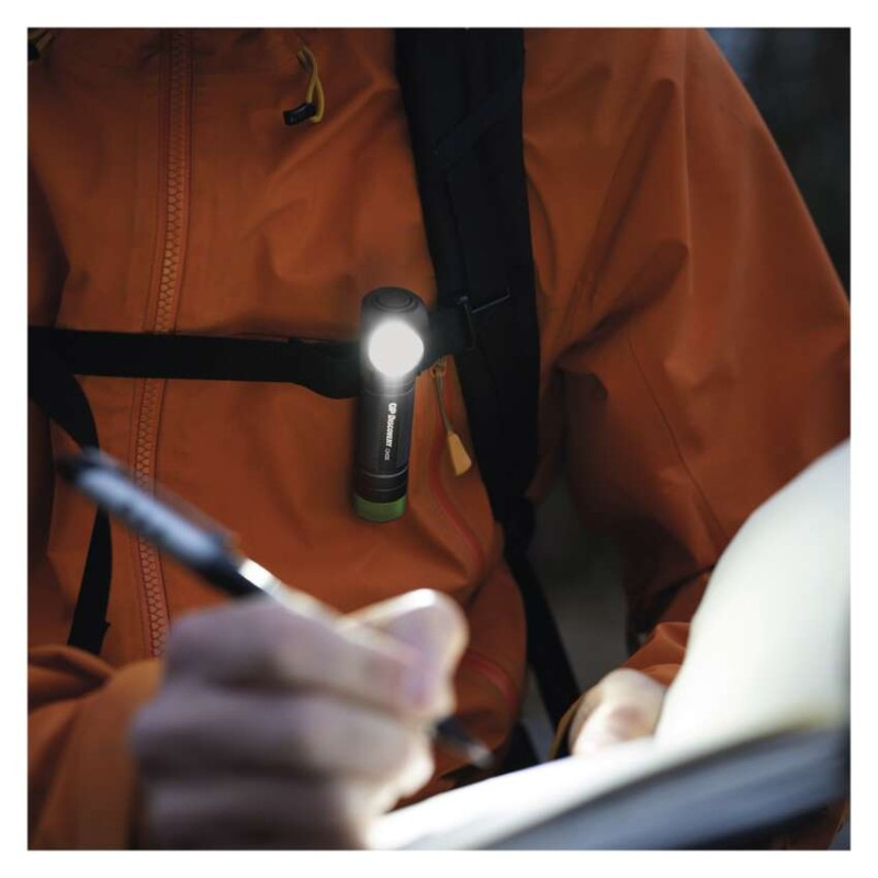 Svietidlo LED nabíjacia čelovka GP Discovery CHR35, 600 lm EMOS 4