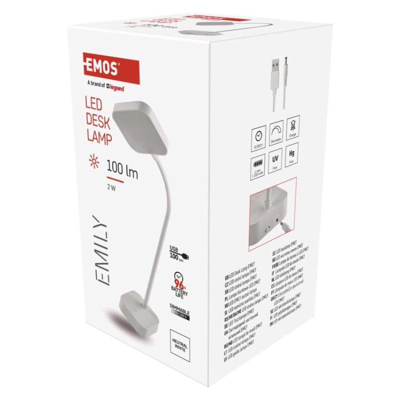 LED STOLNÍ LAMPA EMILY 2