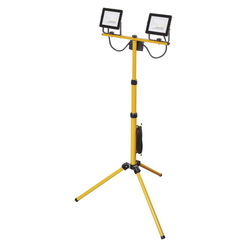 LED REFLEKTOR HOBBY SLIM 2x 20W + TROJNO