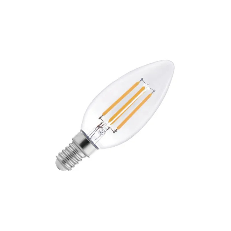LED žiarovka 6W - C37 / E14 / SMD / 3000K - ZLF713 4