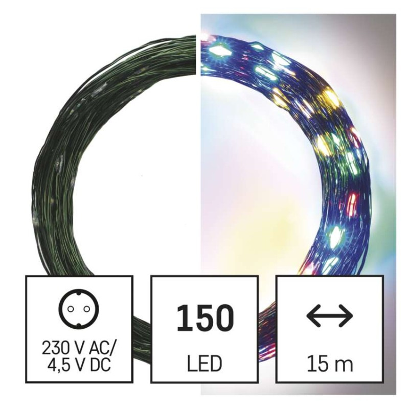 Řetěz NANO 15M GREEN IP44 MC (ZY1920T) 1